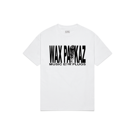 WAX PACKAZ Tee in White - front